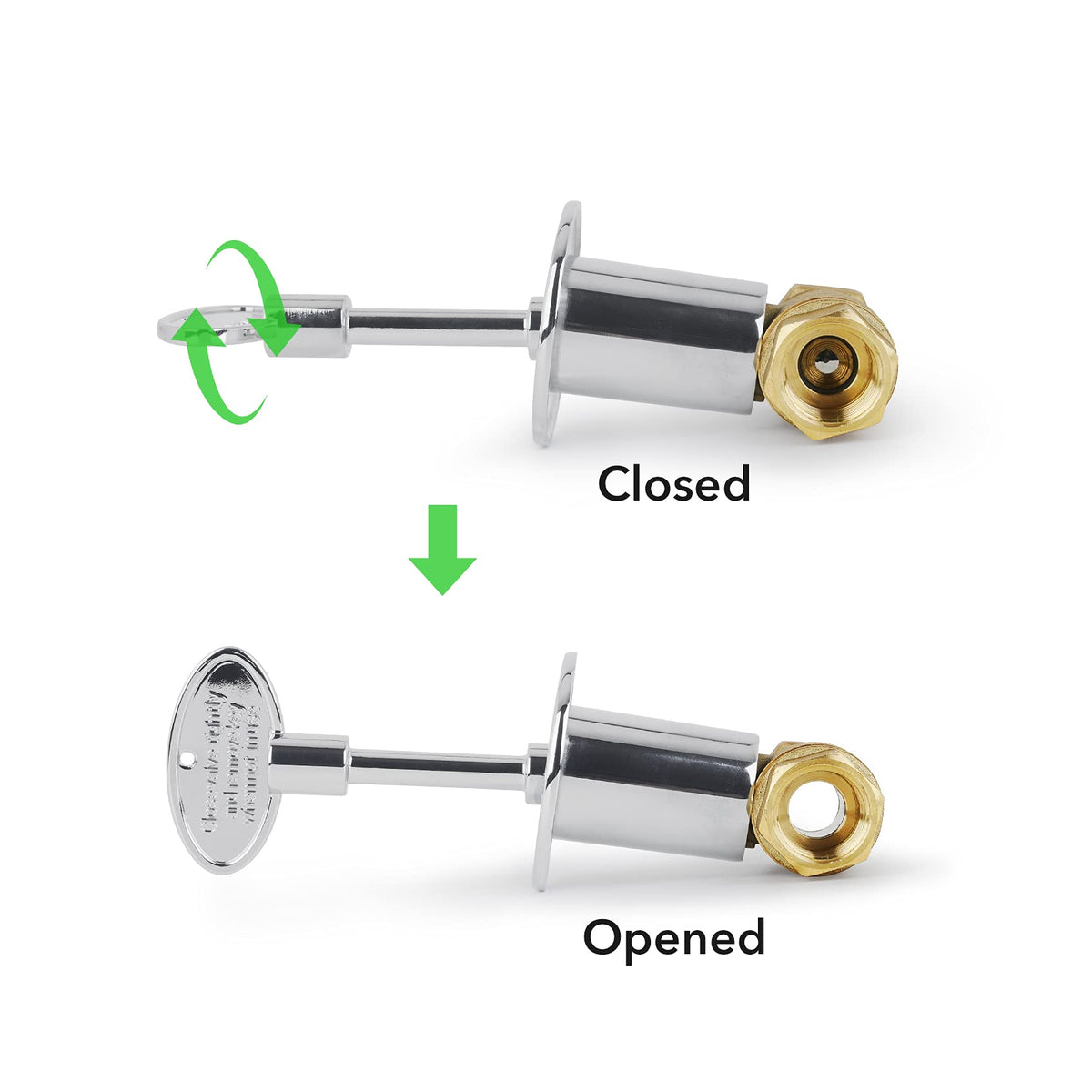 Stanbroil compatible stems for quarter-inch and five-sixteenths valve stems.