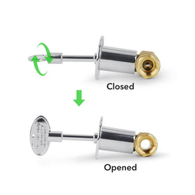 Stanbroil compatible stems for quarter-inch and five-sixteenths valve stems.