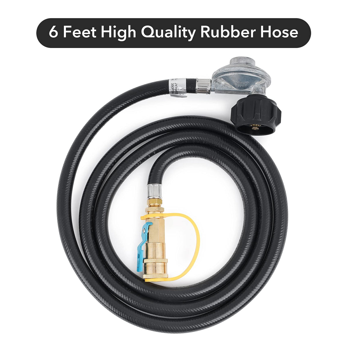 Stanbroil durable rubber hose withstands weather and long-term outdoor use