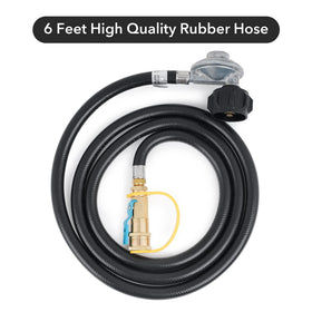 Stanbroil durable rubber hose withstands weather and long-term outdoor use