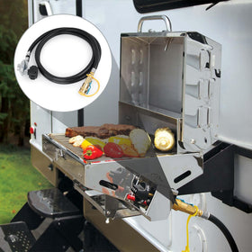 Stanbroil easy-installation hose lets you tighten by hand for quick setup