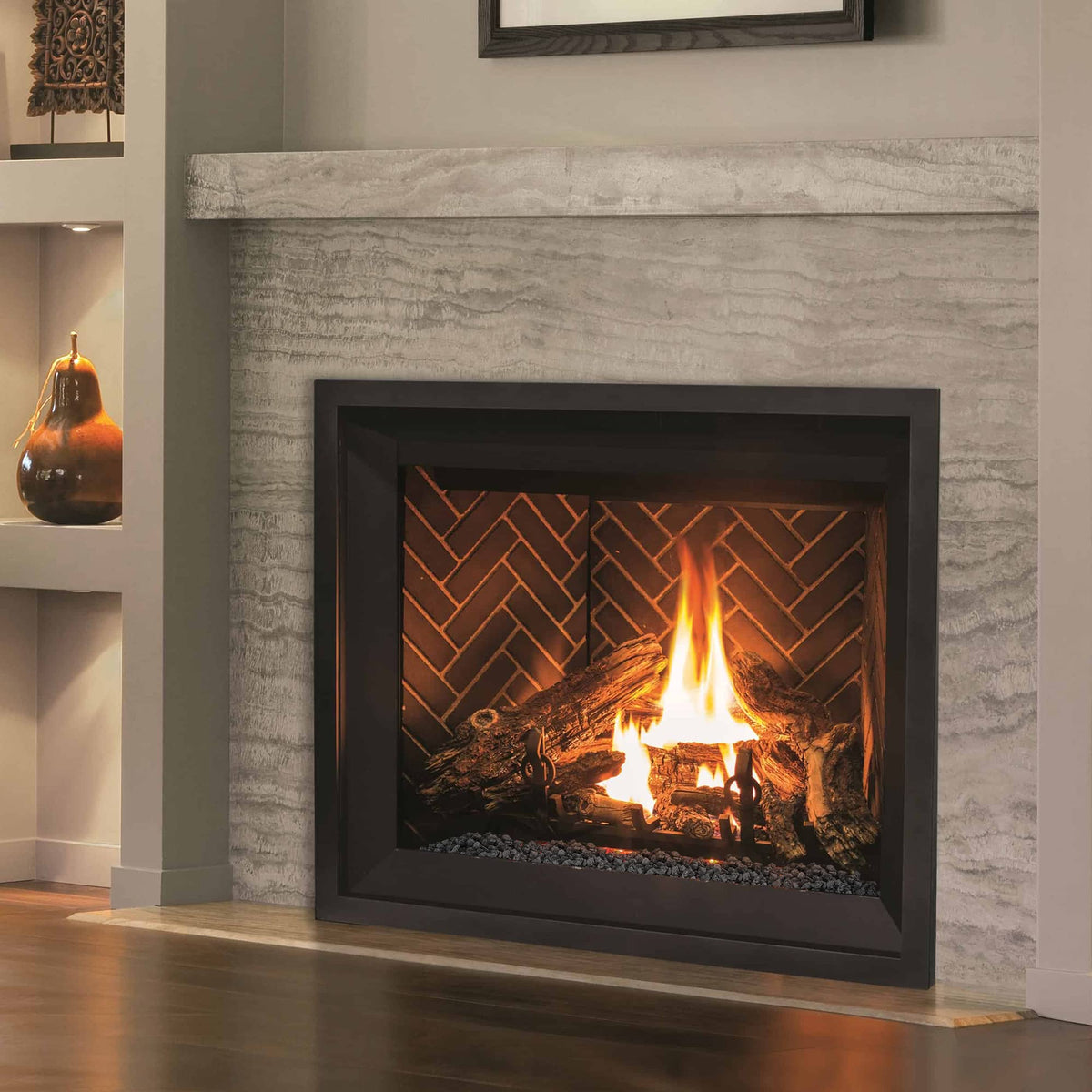 Stanbroil lava rock granules add depth and realism to any fire setup.