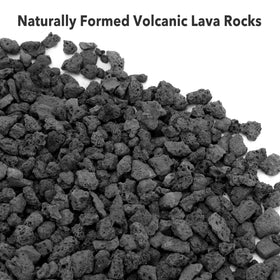 Stanbroil lava rock granules add durable texture for fire bowls.