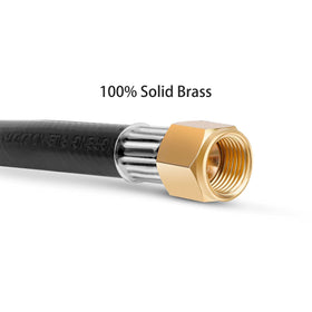 Stanbroil low-pressure hose rated to 1 PSI for safe operation.