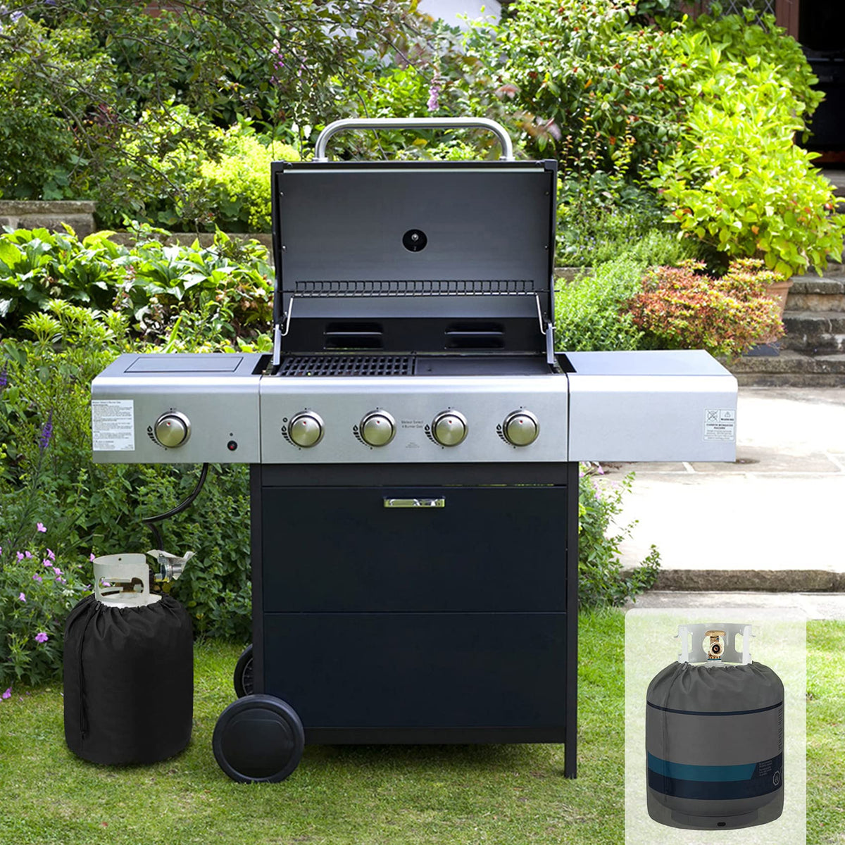 Stanbroil drawstring maintains a snug, secure fit around the base.