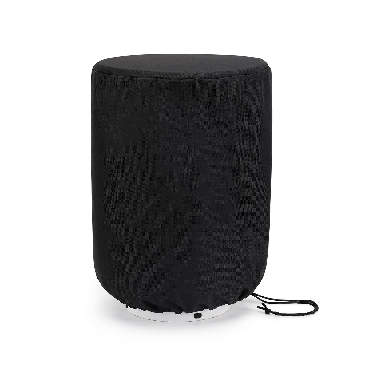 Stanbroil propane tank cover with side tabletop adds outdoor surface space.