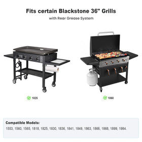 Stanbroil removable handles enable easy transport and repositioning