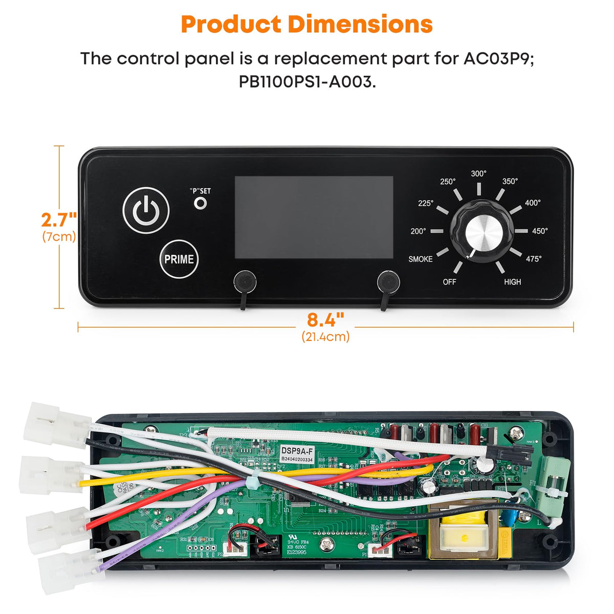 Stanbroil replacement control board fits multiple Pit Boss models for versatile upgrades.