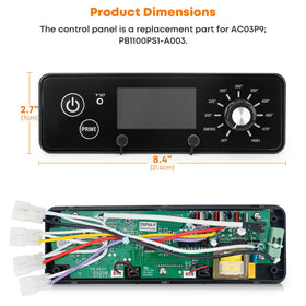 Stanbroil replacement control board fits multiple Pit Boss models for versatile upgrades.