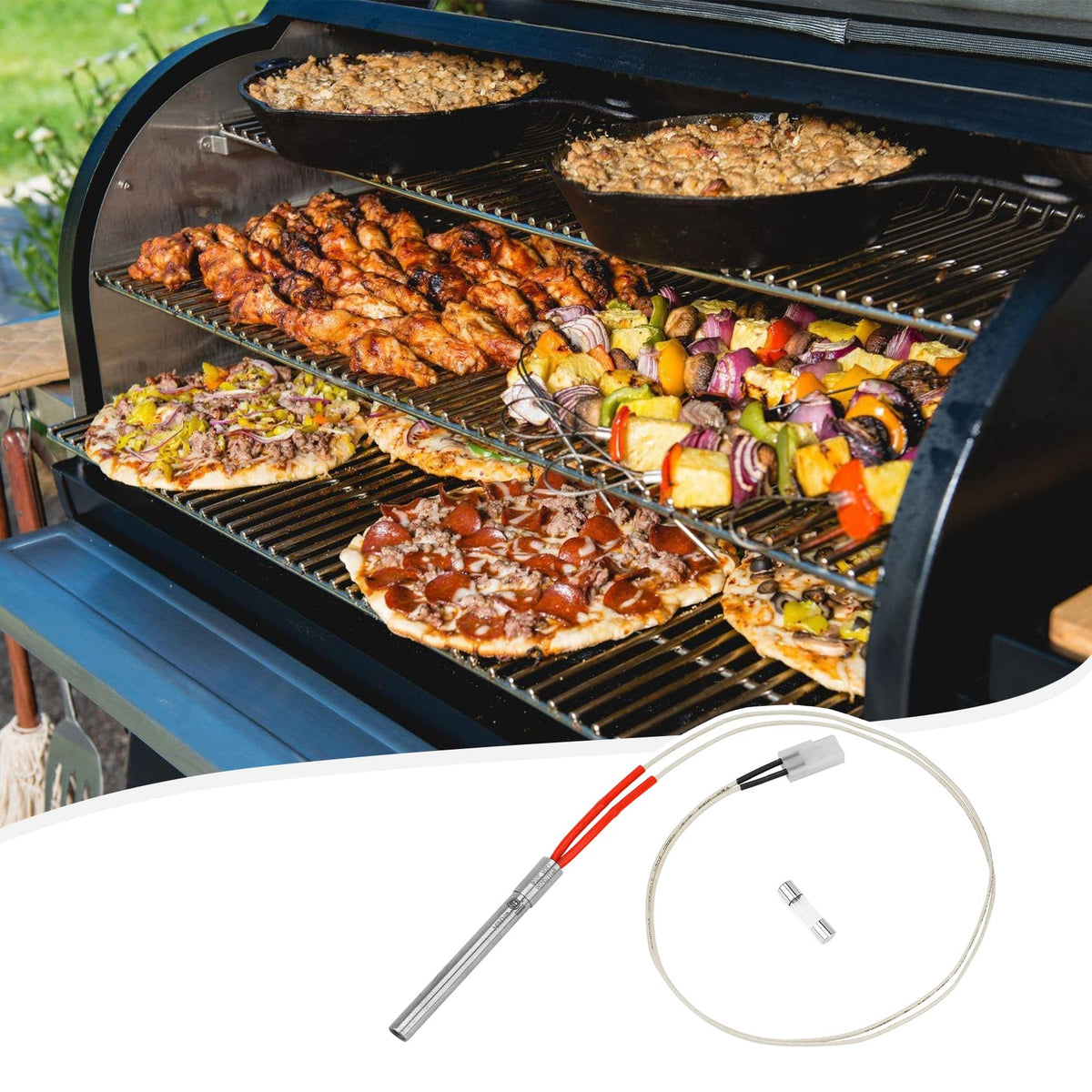Stanbroil replacement kit in use helps restore grill performance