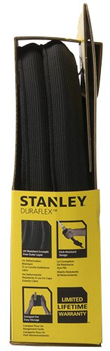 Stanley DuraflexPro hose showing UV-protected outer layer under sunlight.