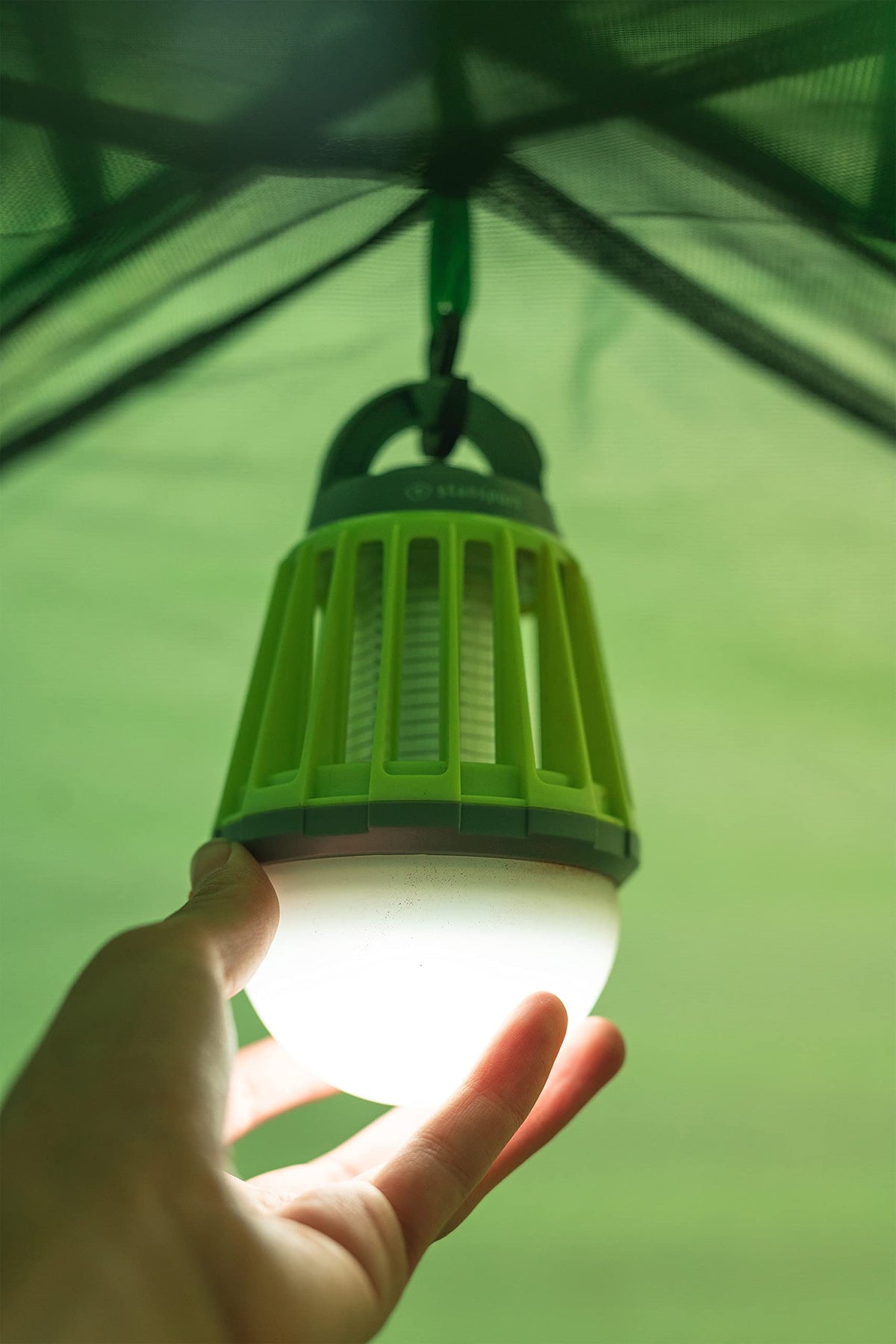 Stansport portable camping light is ideal for tents and patios.