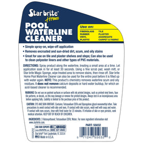 STAR BRITE waterline cleaner spray action for quick soak