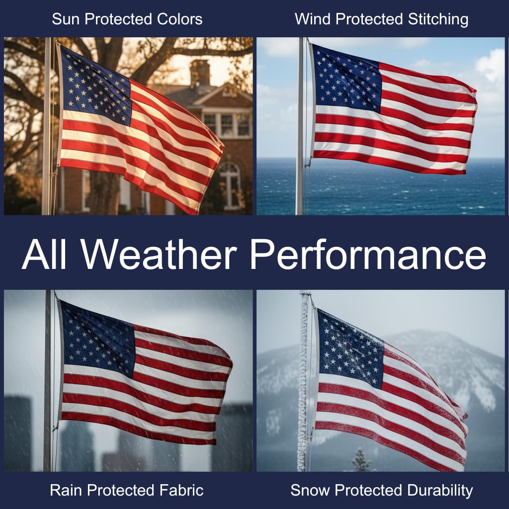 Star Spangled Flags wall mount display suitable for home or office