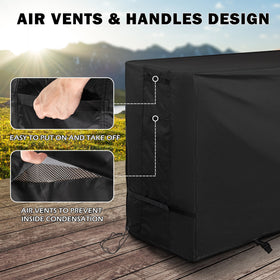 Starcrew griddle cover features air vents and reinforced handles for easy use.