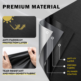 Starcrew waterproof shield with UV protection for Feasto cart.