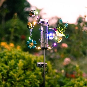 Stargarden easy-installation rain gauge kit for garden setup