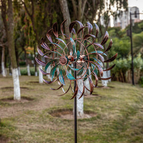 Stargarden wind spinner durable outdoor metal design for year-round display