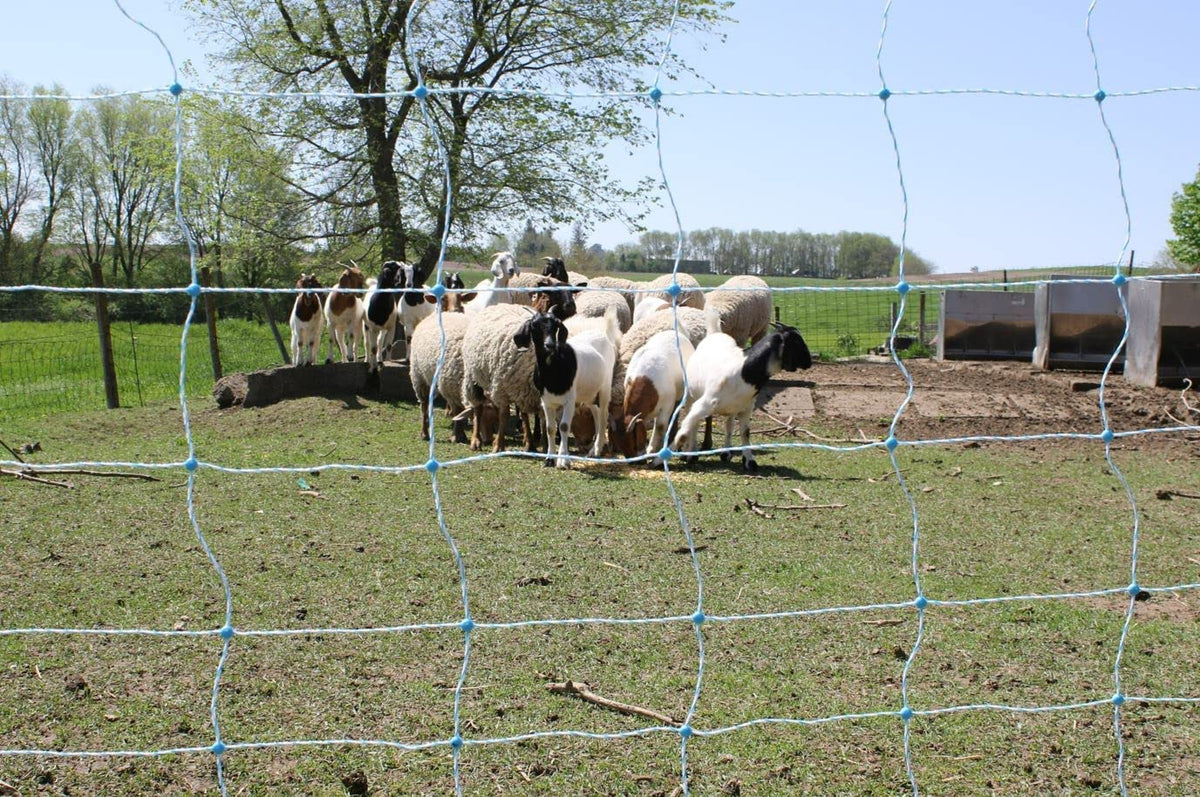 Starkline yard and farm applications show versatile fencing for pets and crops.