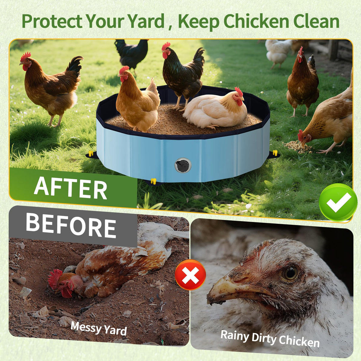 Starotatess waterproof dust bath tub keeps sand clean and maintenance simple