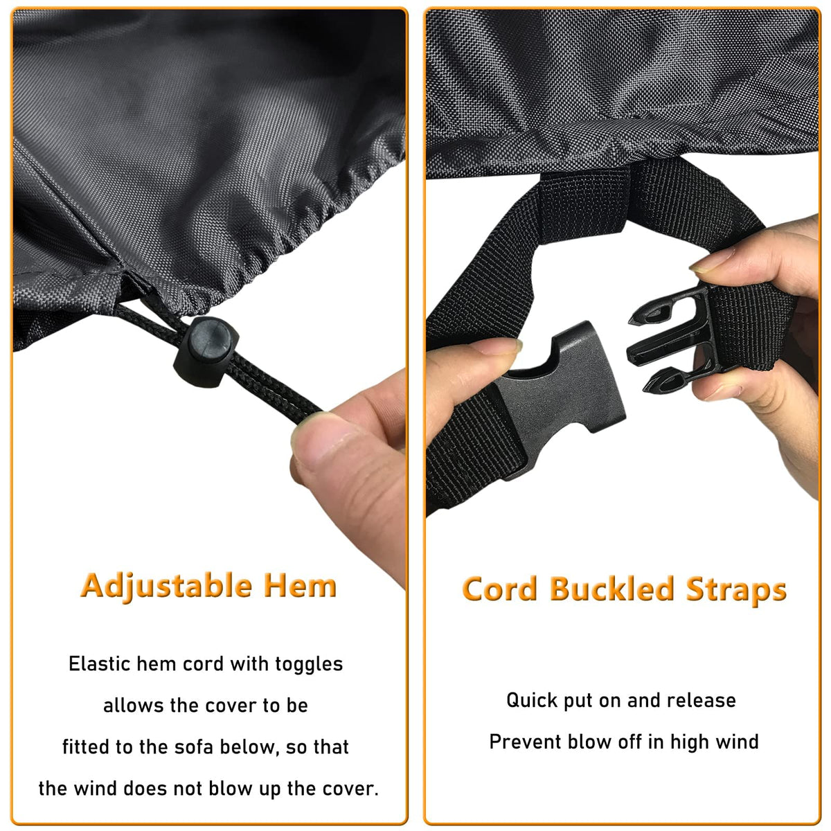 STARTWO loveseat cover guards seating with durable material against wear.