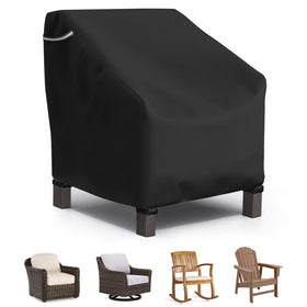 STARTWO patio chair cover in waterproof fabric protecting outdoor chair from rain