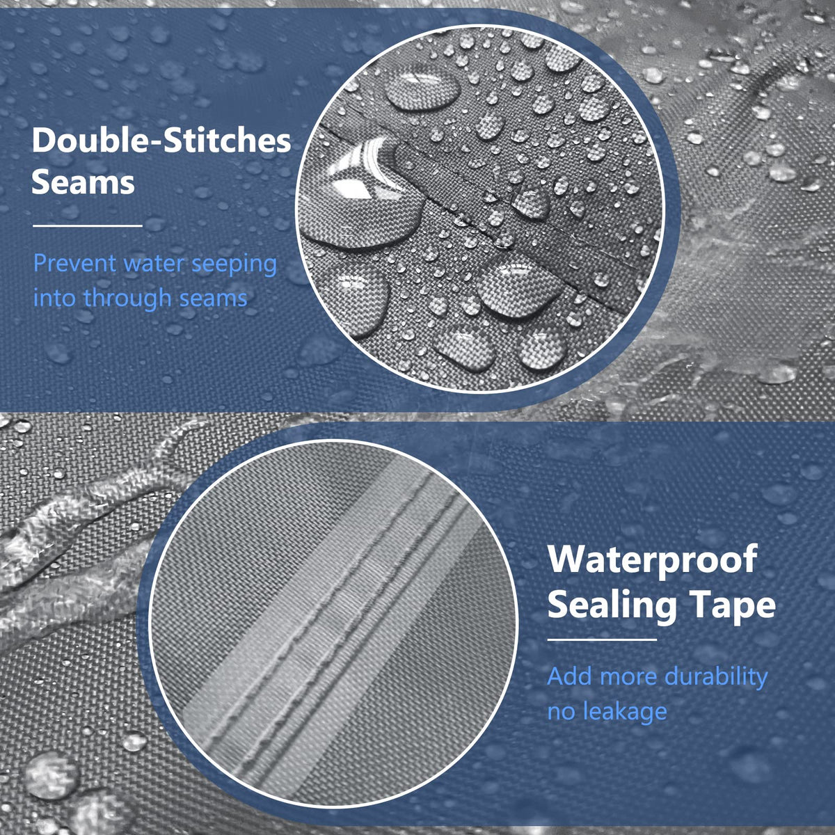 STARTWO tear-resistant Oxford fabric detail demonstrating long-lasting sun and wear resistance.