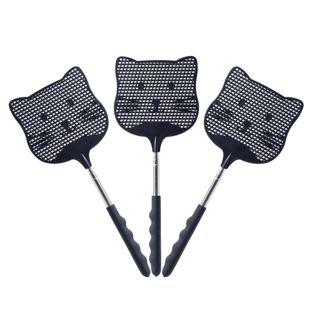 Staruby cat-shaped fly swatter with a playful design for indoor pest control
