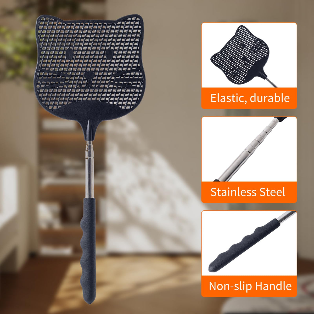 Staruby ergonomic grip for comfortable control during swats