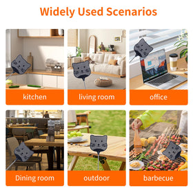 Staruby handle retracted to 12 inches for compact storage