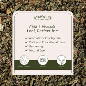 Starwest Botanicals infused oil with comfrey leaf for skincare blends.