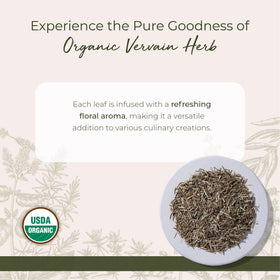 Starwest Botanicals vervain cut and sifted texture for infusions