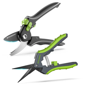 STAYGROW gardening scissors bypass 8.5-inch for precise pruning.