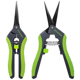 STAYGROW pruning shears straight blade 6.5in for precise small-stem cuts