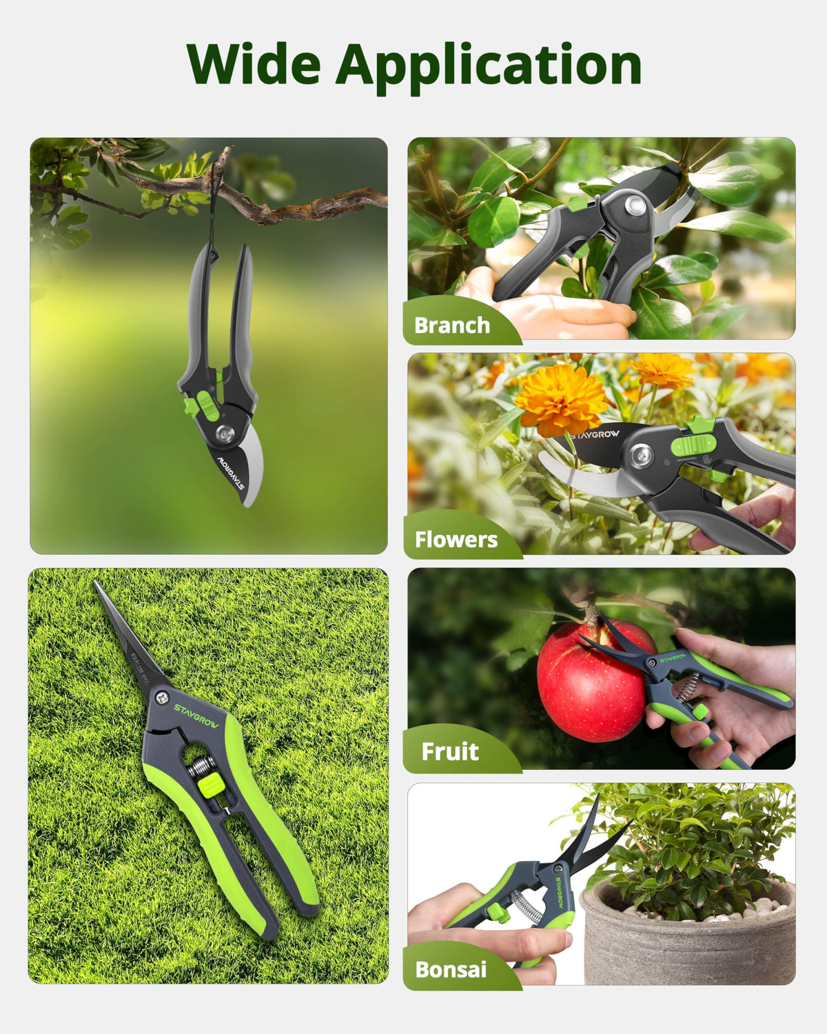 STAYGROW two-pack provides versatile options for different plants.