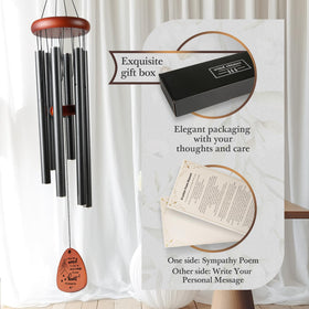 SteadStyle high-quality wood wind chime designed for durable outdoor use.