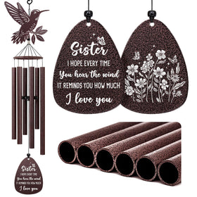 SteadStyle Sister wind chime 37-inch full view adds garden charm and gentle melodies