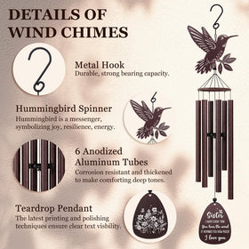 SteadStyle wind chime designed for garden or balcony spaces, inviting peaceful outdoor moments