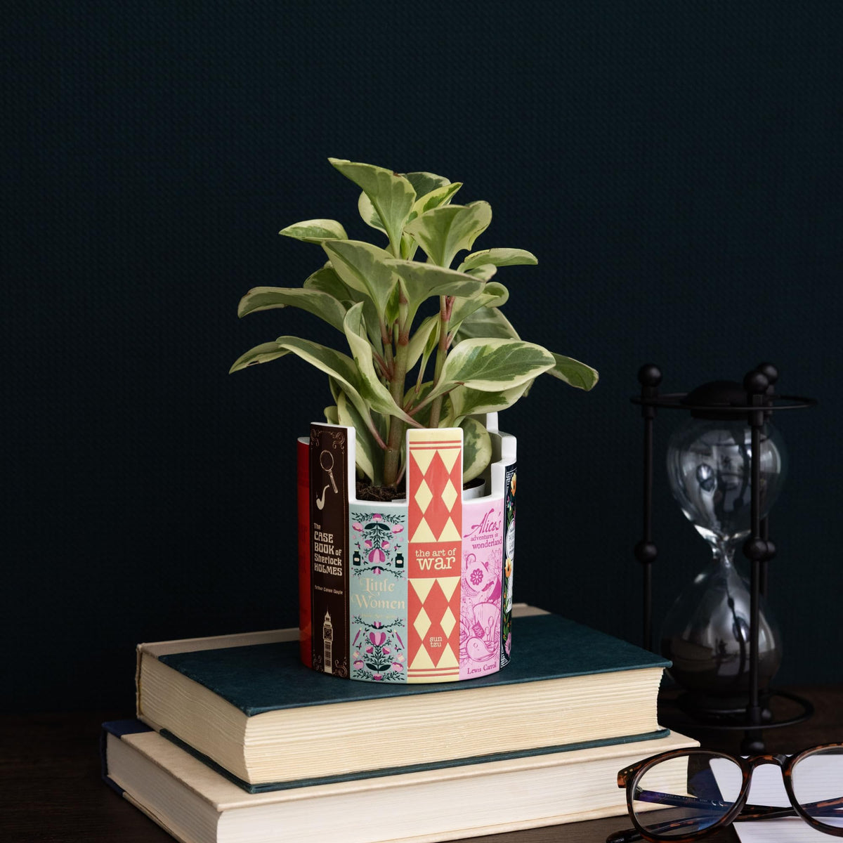 Steel Mill & Co ceramic desk pot gifts for book lovers and writers.
