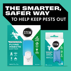 STEM trap in living room provides ongoing quiet pest control
