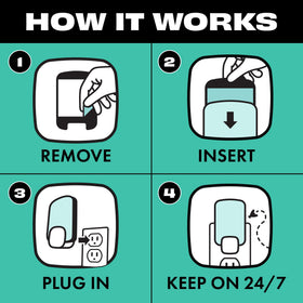 STEM compatible with Raid Essentials refills for extended use