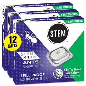 STEM Liquid Ant Bait station ready to target the queen indoors for faster control.
