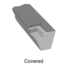 Stens 265-186 belt installed on a 42–48 inch mower deck
