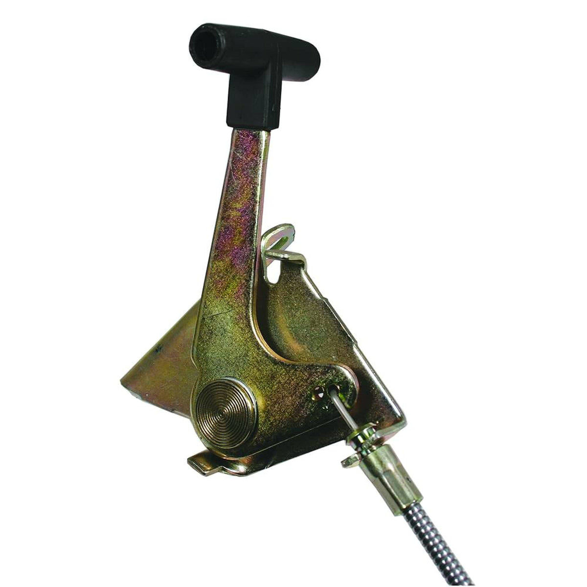 Stens 290-163 throttle control cable close-up of inner wire 52.75 inches for precise throttle control installation.