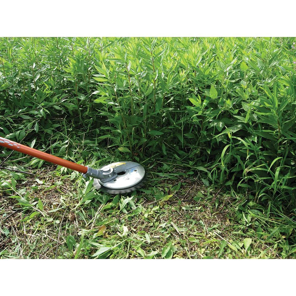Stens 385-581 bottom disk rests on ground to prevent scalping
