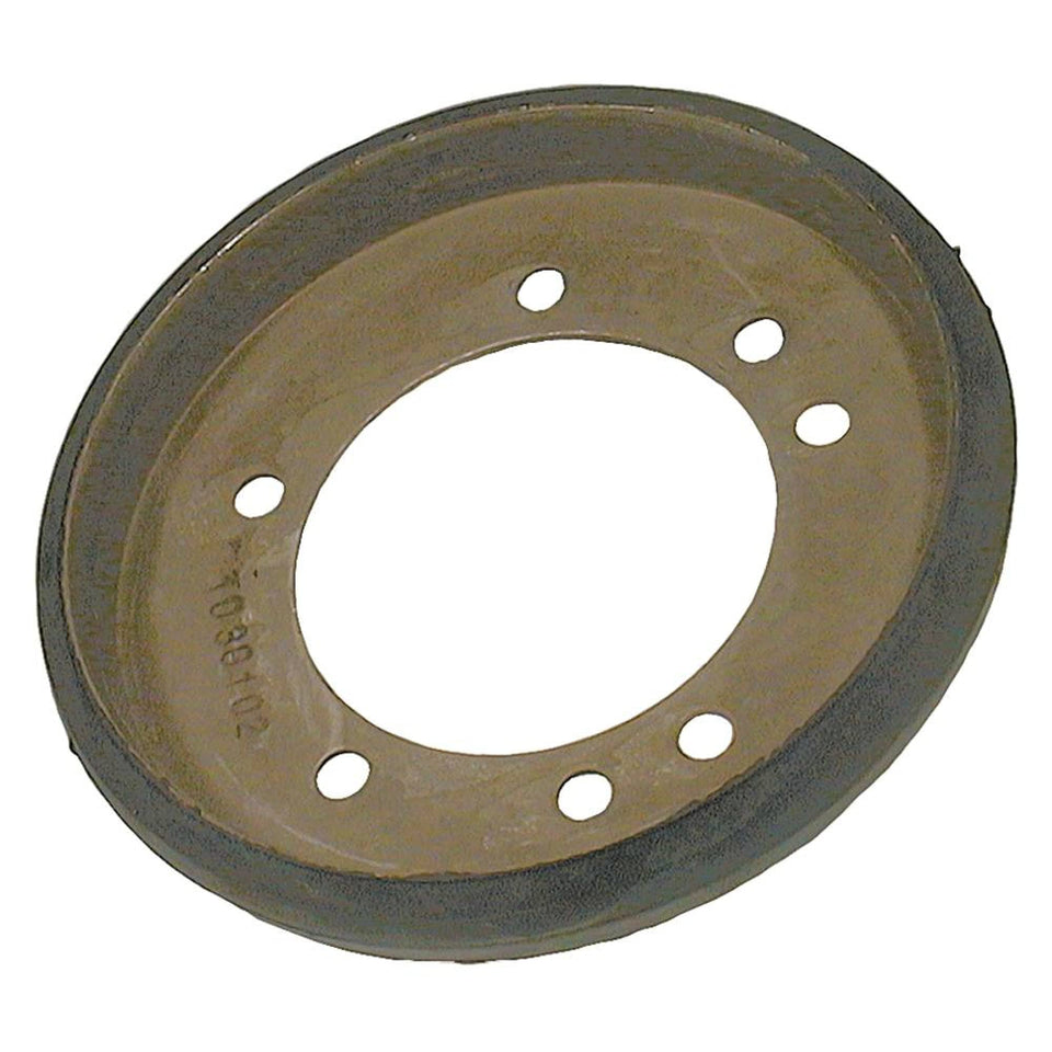 Stens drive disc 240-394 shown as a durable replacement for Ariens and Troy-Bilt friction-drive snowblowers