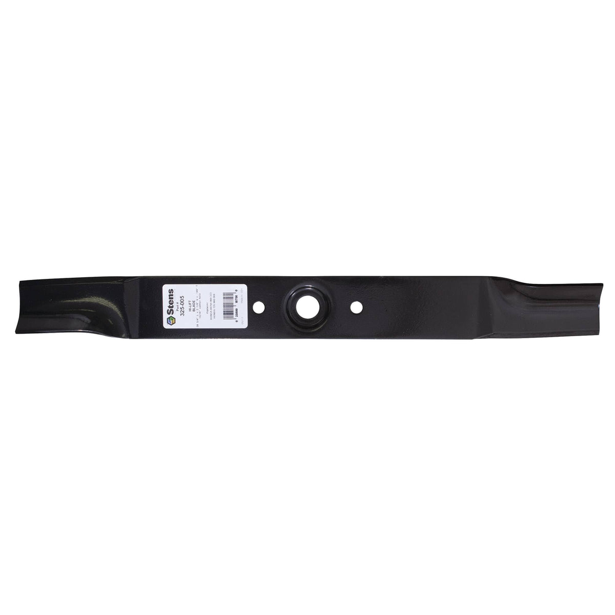 Stens Hi-Lift Blade 20-3-4 inch full view for Honda HR215/HR216 replacement.