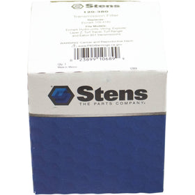 Stens made in USA transmission filter shows OEM-quality craftsmanship
