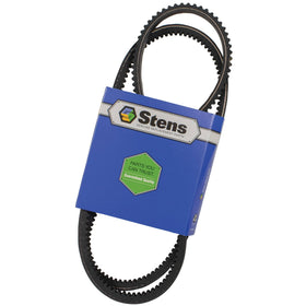 Stens OEM belt 265-297 side view for Exmark 119-3321 showing precise fit