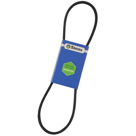 Stens OEM belt 265-354 for Toro, front view, compatible with 20332-20338 for reliable drive.